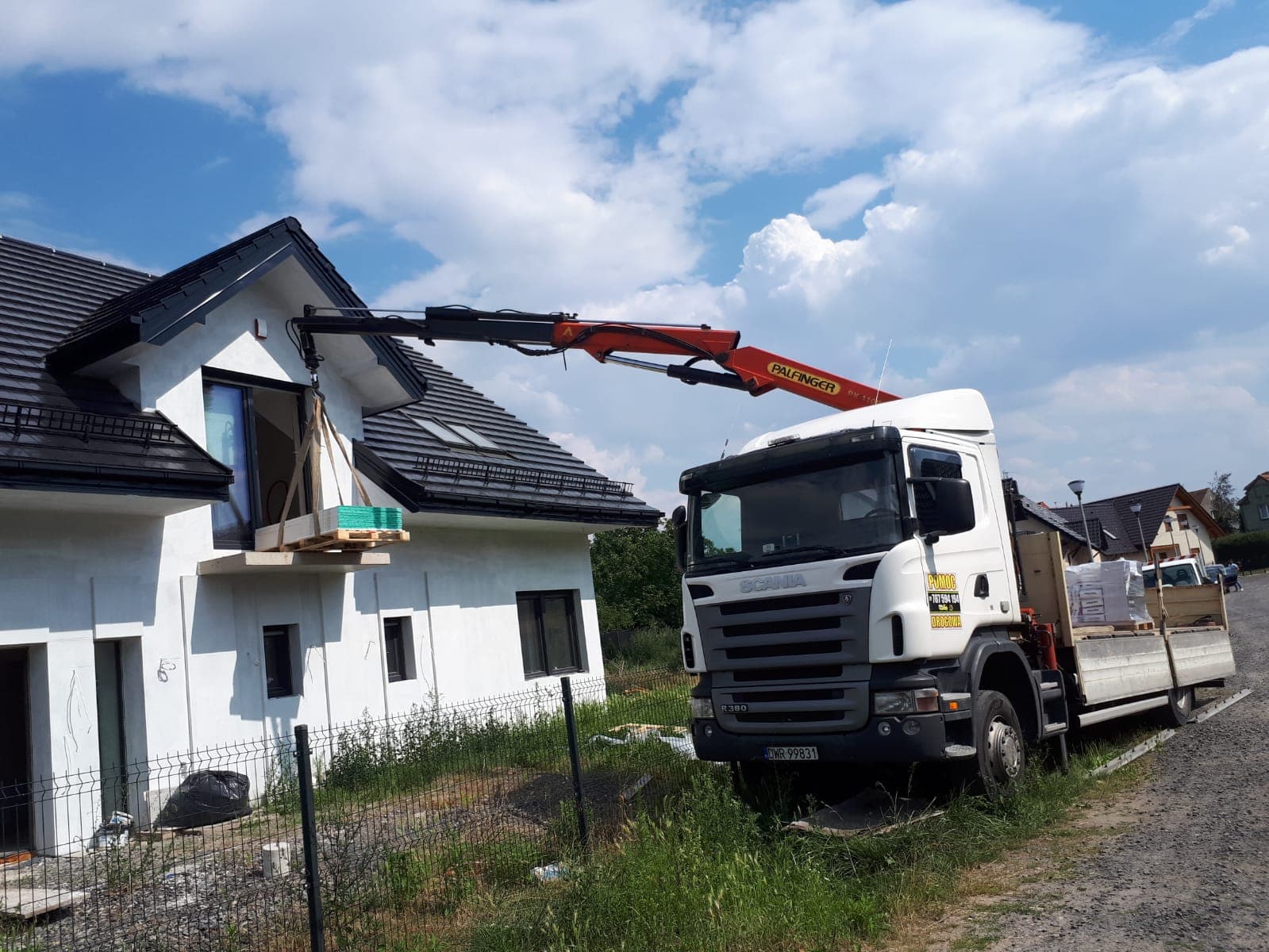 Holowanie pojazdow dostawczych